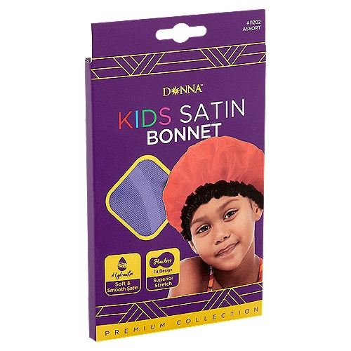 DONNA Kids Satin Bonnet Asst