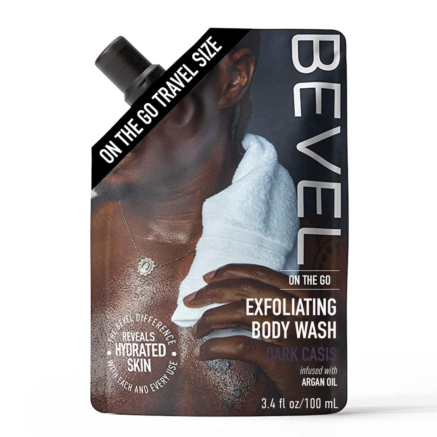 Bevel On-The-Go Exfoliating Body Wash