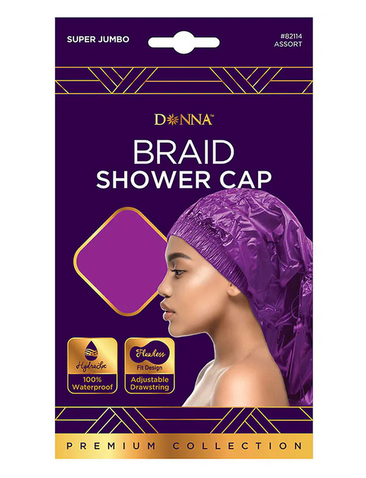 Donna Braid Shower Cap Asst.