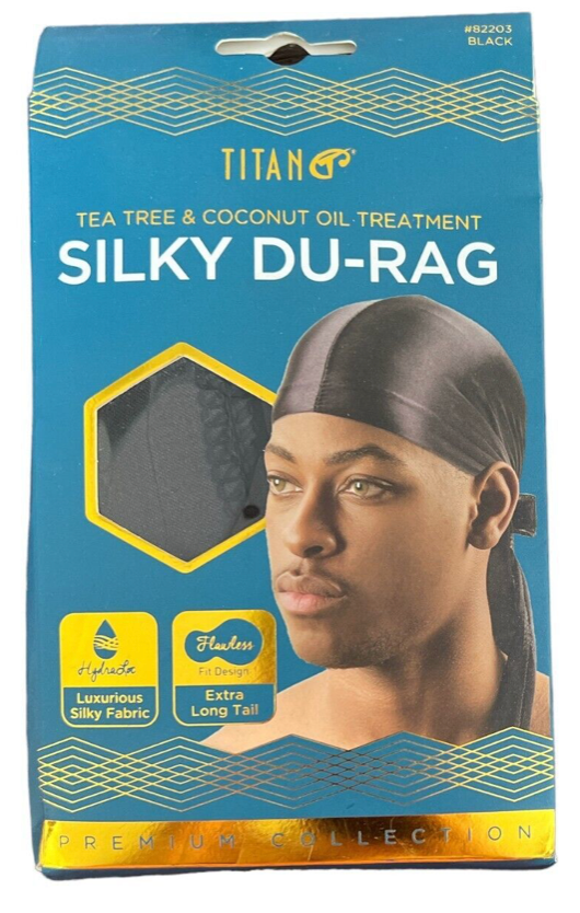 TITAN Silky Durag Blk