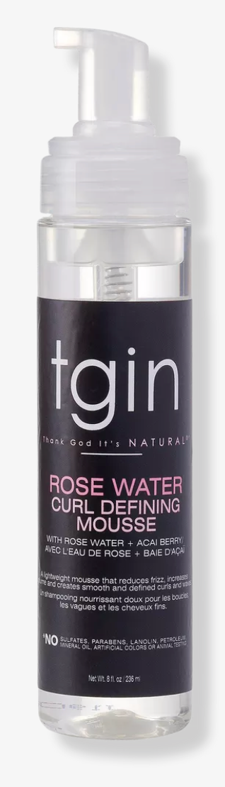 TGIN Rose Wate Curl Mousse