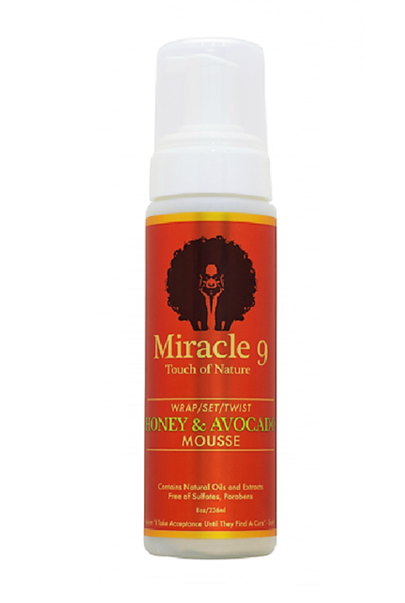 MIRACLE 9 Honey & Avocado Mousse 8oz