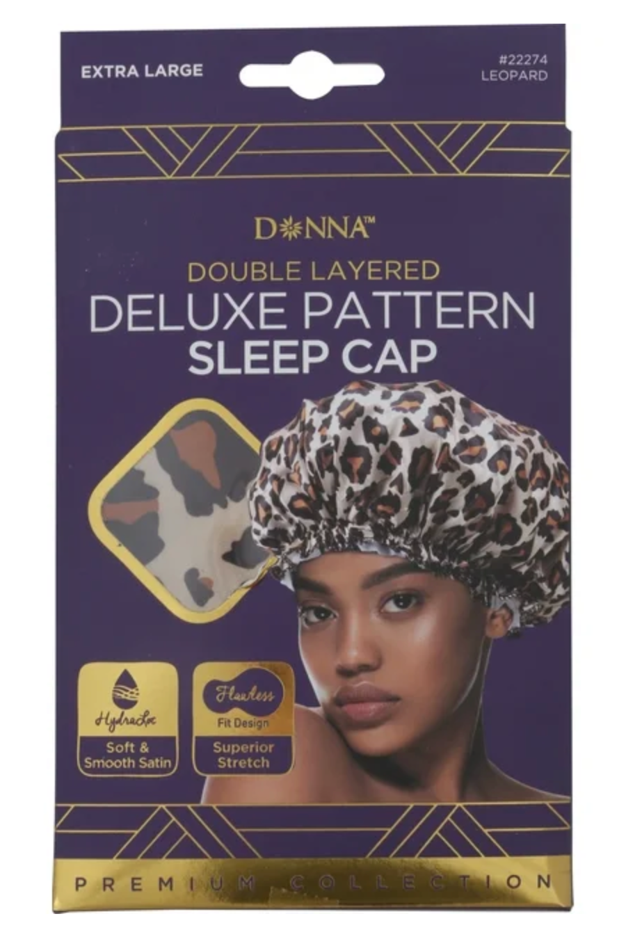 DONNA Pattern Sleep Cap XLG