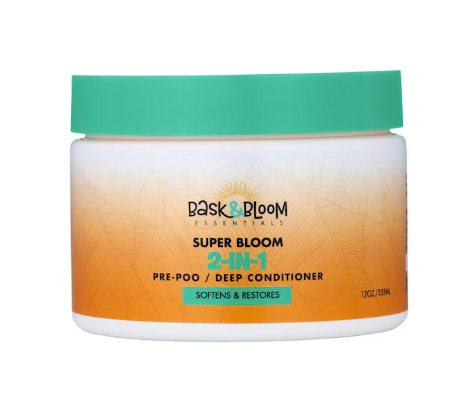 Bask & Bloom 2-in-1 Prepoo/Deep Conditioner