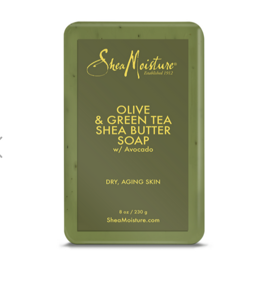 Shea Moisture Olive & Green Tea Raw Shea Soap