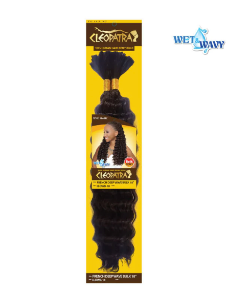 Eve Hair - Cleopatra Human Hair Braid Bulk - Loose Deep 18"