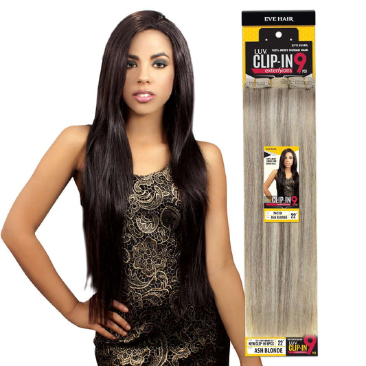 LUV CLIP IN Weave 9PCS - Straight 16"