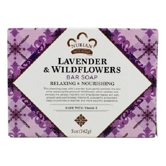 Nubian Heritage Lavender & Wildflowers Soap