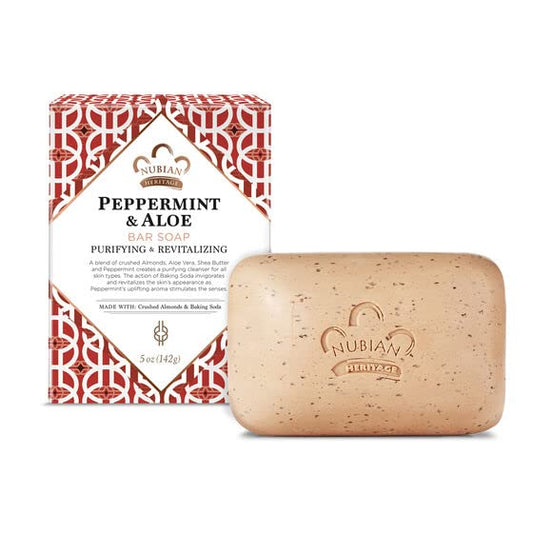 Nubian Heritage Peppermint & Aloe Bar Soap