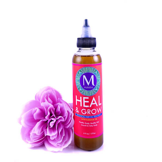 Makeba Heal & Grow Hair Oil - Karanja 6oz