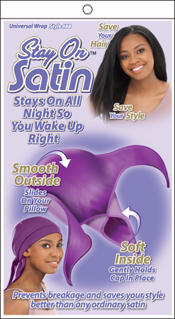 Stay On Satin Universal Cap