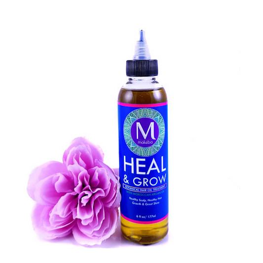 Makeba Heal & Grow Hair Oil - Argan 6oz